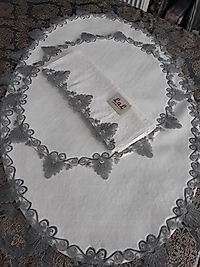 Fransız Dantelli Paspas Takımı