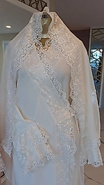 EKRU NAMAZ ELBİSESİ