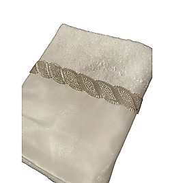 Taş Detaylı Bambu Havlu