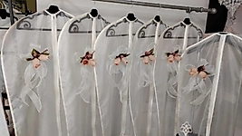 Organze Elbise Kılıfı - Ekru